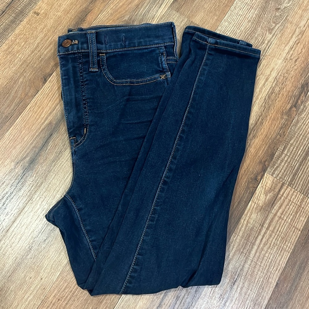 Madewell dark wash “jeggings,” size 27